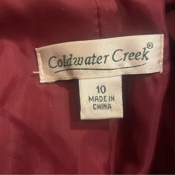 Coldwater Creek women’s Size 10 
Southwestern design Wool Blend Shacket Jacket - Picture 7 of 14